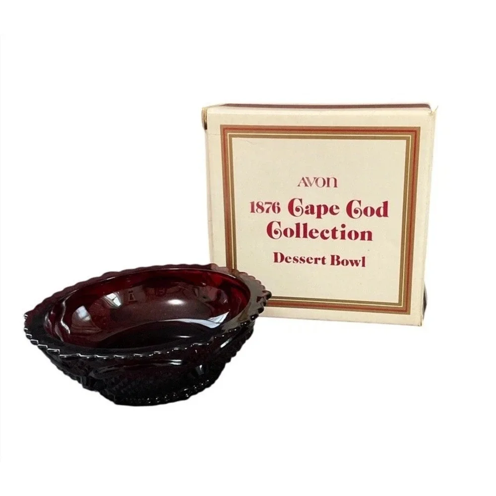Vtg Avon Cape Cod Dessert Bowl 5